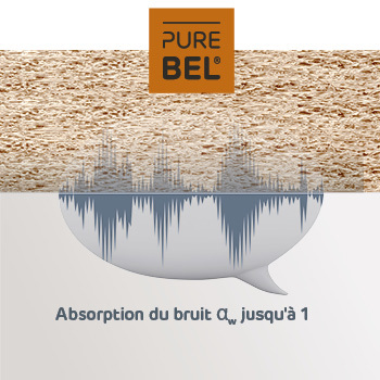PUREBEL, dalle plafond acoustique & décorative 