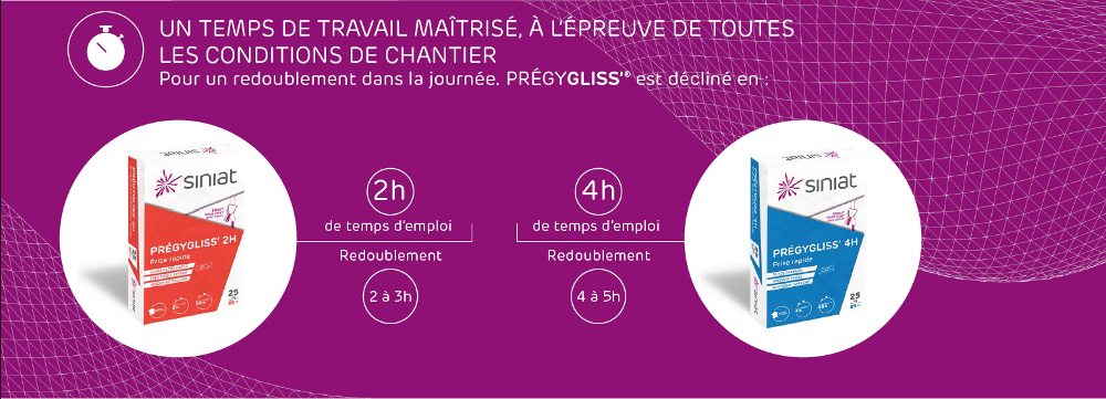 Prégygliss', enduit nouvelle génération