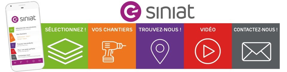 Nouvelle application mobile - C-Siniat