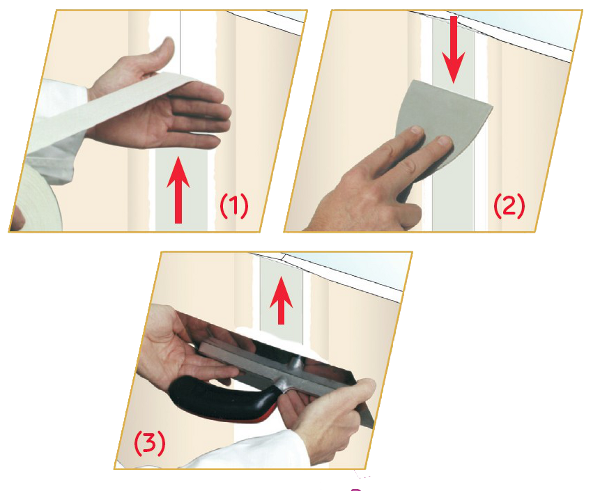 Guide pratique > Réaliser un joint entre plaques de plâtre