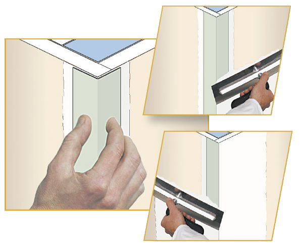 Guide pratique > Réaliser un joint entre plaques de plâtre