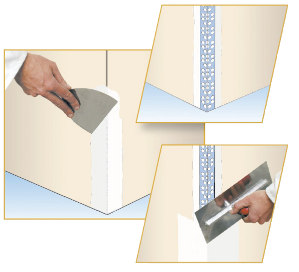 Guide pratique > Réaliser un joint entre plaques de plâtre