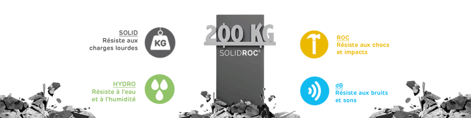 SOLIDROC®, la plaque 4 en 1 pour la maison individuelle