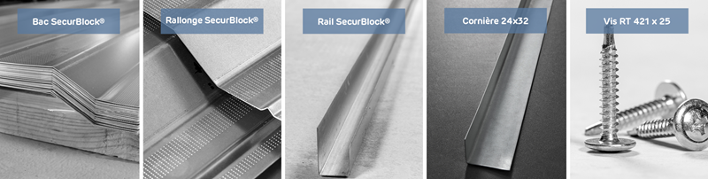 Siniat SECURBLOCK® : Nouveau système de cloisons séparatives légères et anti-effraction