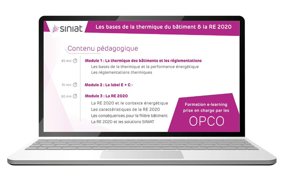 RE2020 : formation en e-learning