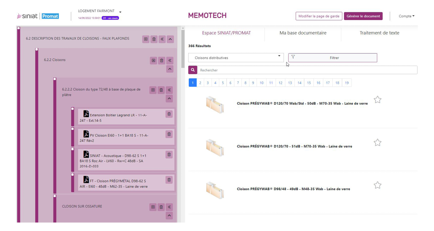 Memotech, le nouvel outil digital pour réaliser des dossiers techniques 