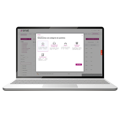 Nouveau Sélecteur de Système : une solution Siniat adaptée à votre projet