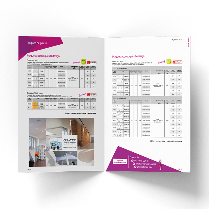 Essentiel 2023 : Catalogue Produits & Services Siniat