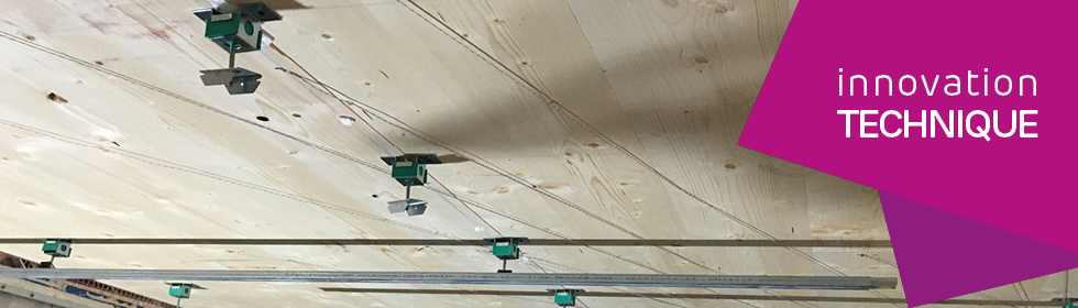 Protection acoustique des planchers CLT