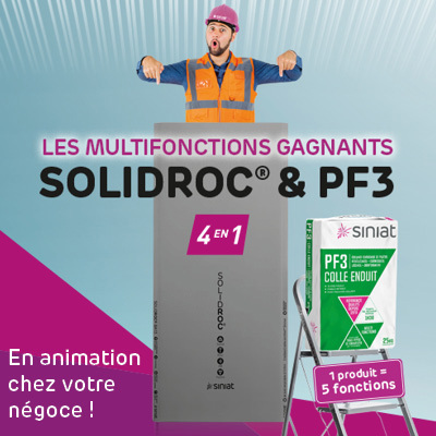 PRÉGYTHERM R3,40 PV BA13+100 - Siniat France