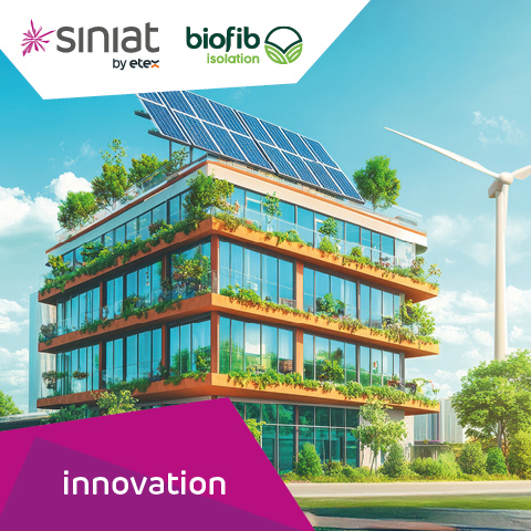 Siniat x Biofib’ : Construire durablement à bas carbone