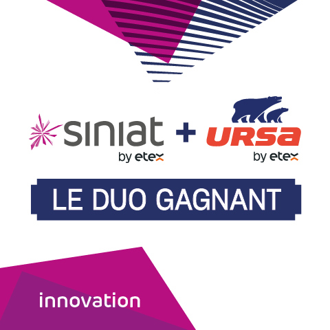 Siniat et URSA présentent leurs cloisons complémentaires et Durable 
