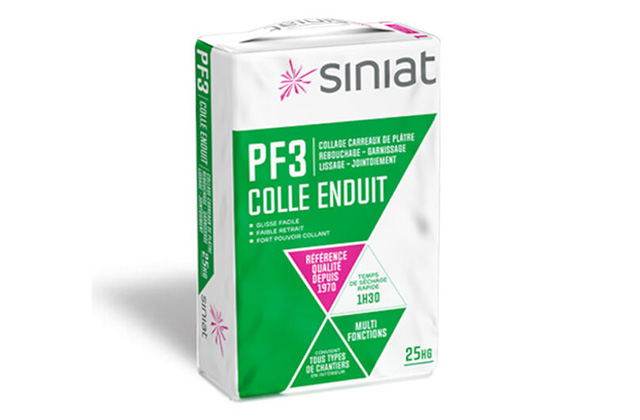 Siniat - Colle enduit PF3