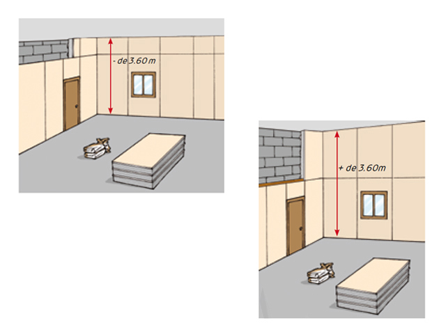 Carnet de pose -  Isolation des murs par l'intérieur avec un doublage collé - Doublages Superposition panneaux